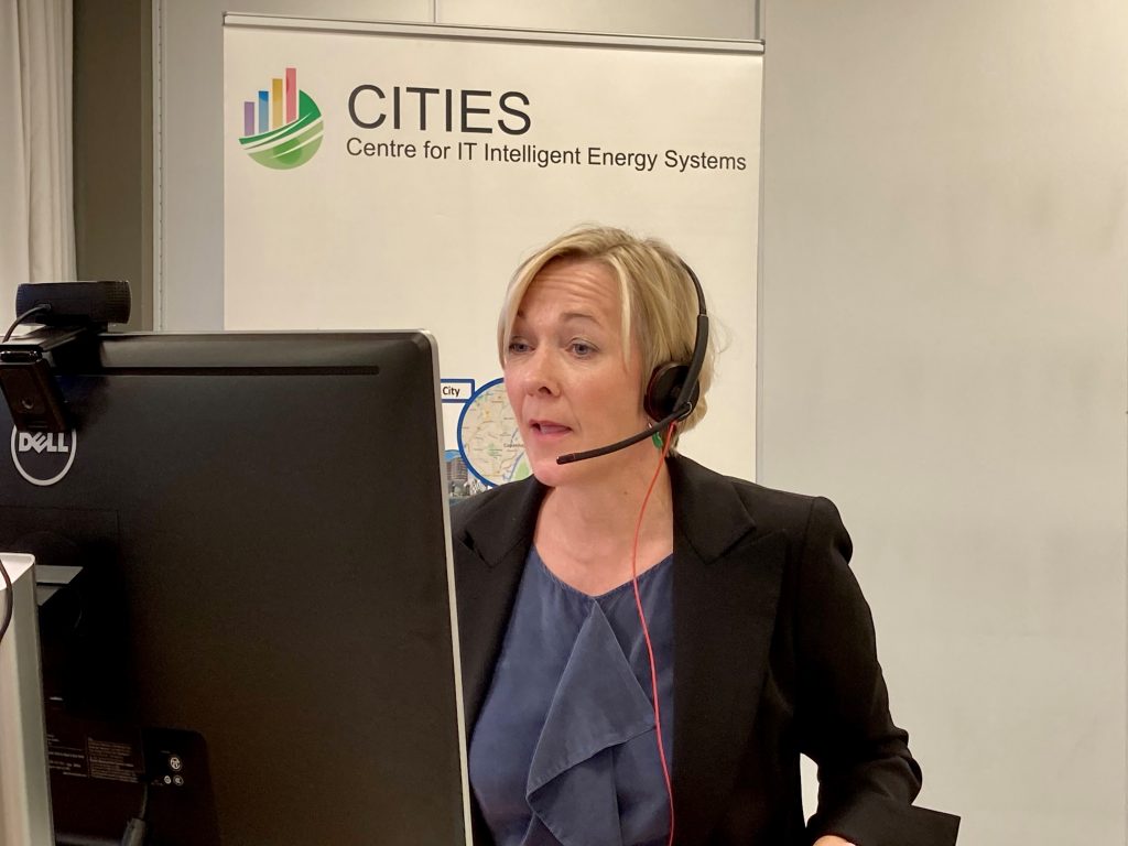 Moderator Anne Marie Damgaard